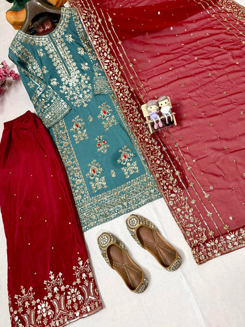 NEWLY LAUNCHED KURTI & PLAZZO SET
