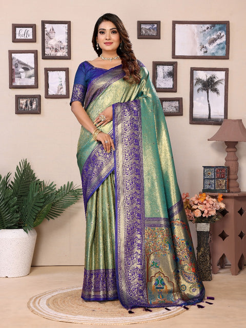 New premium pure banarasi tissue silk  sarees