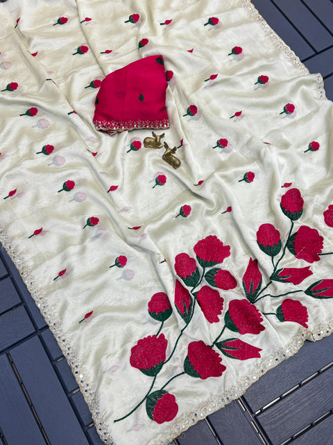 New premium Beautiful Party wear Designer saree