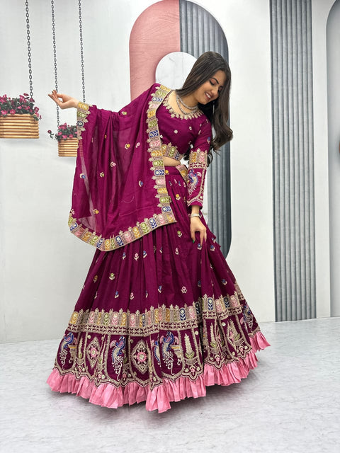 New Festival Heavy Embroidery Coading Lehenga Choli
