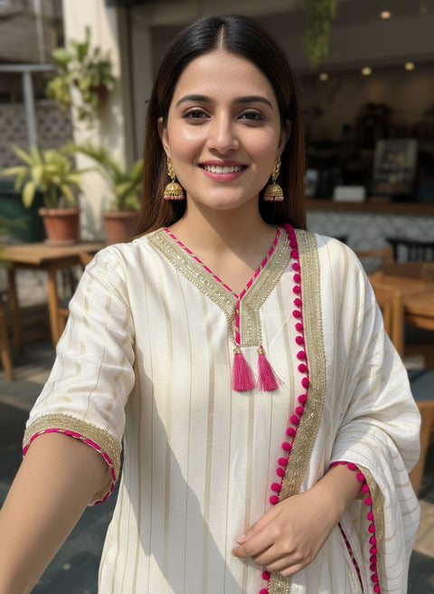NEWLY LAUNCHED 3-PIECE KURTI SET