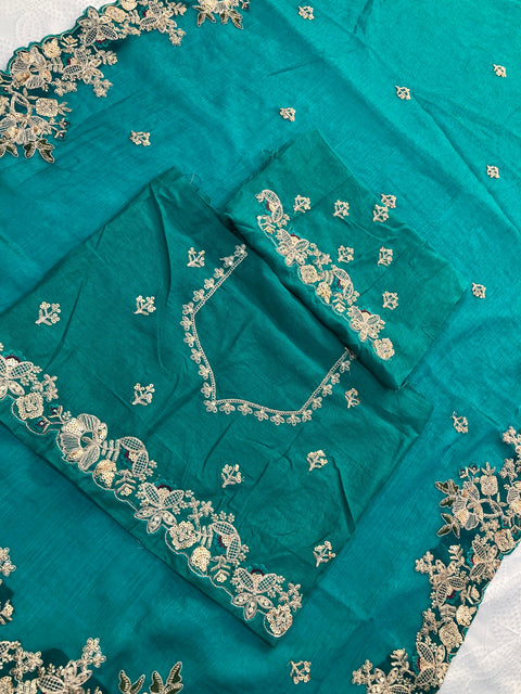 New Launch Party Wear Soft Fendy Chiffon Saree