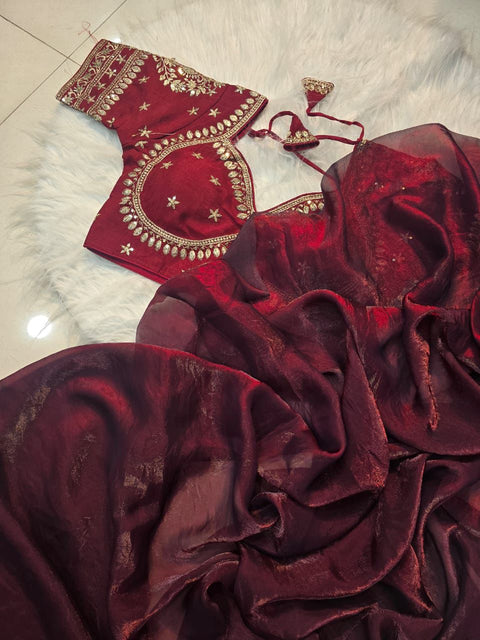 New Launching 
designer Havy Space Silk Saree