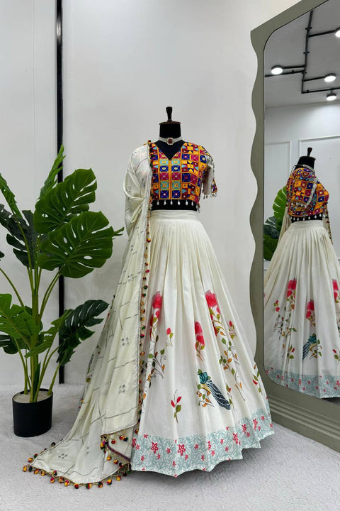 New Lunch Hevay Boutiq CollectionDigital print Reyon lehenga