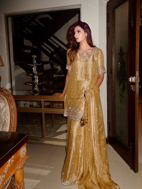 NEWLY LAUNCHED GMY SILK KURTI & PLAZZO SET