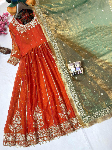 NEW DESIGNER ANARKALI GOWN