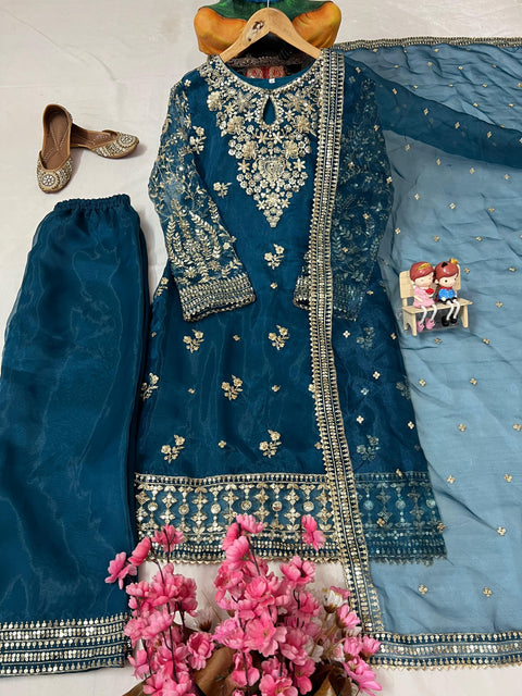 NEWLY LAUNCHED KURTI-PLAZZO SET