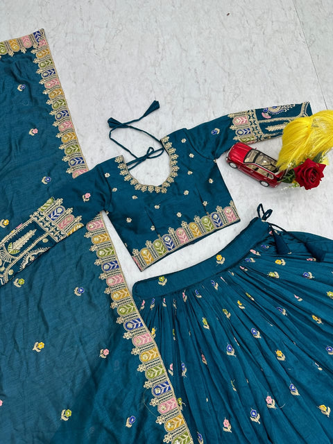 New Festival Heavy Embroidery Coading Lehenga Choli