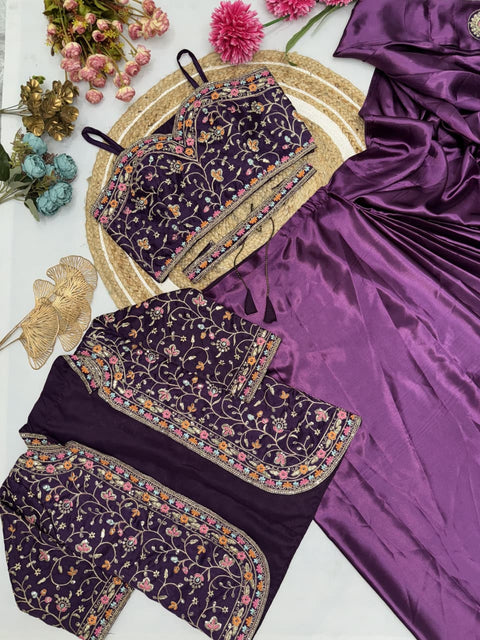 New Super Hit Ready To Wear Saree With Jacket Saree