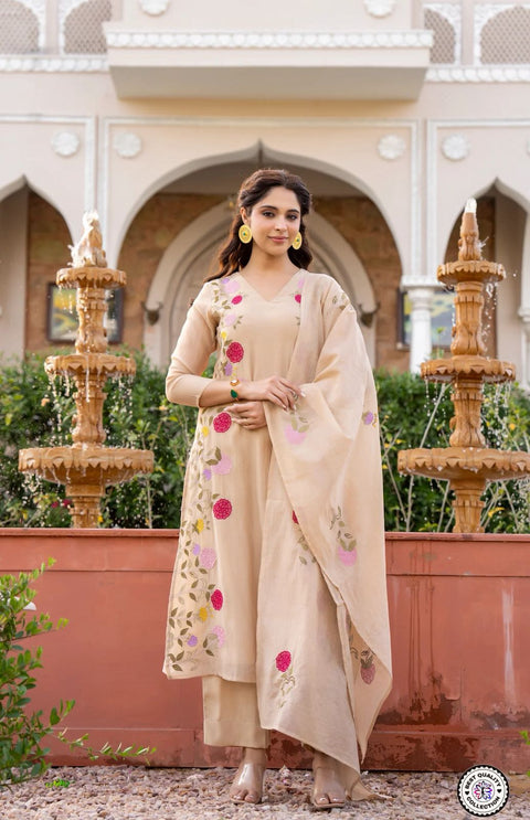 New Amazing Beautiful CollectionPAIR OF TOP-BOTTOM & DUPATTA