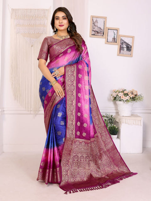 New Premium Soft Satin Silk Saree