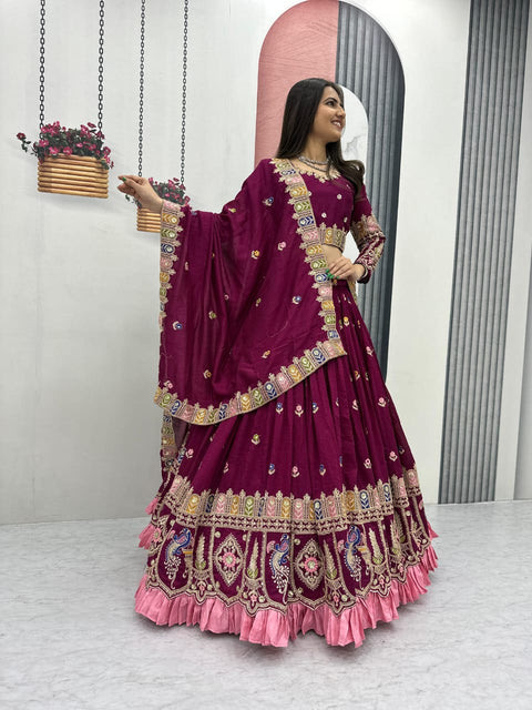 New Festival Heavy Embroidery Coading Lehenga Choli