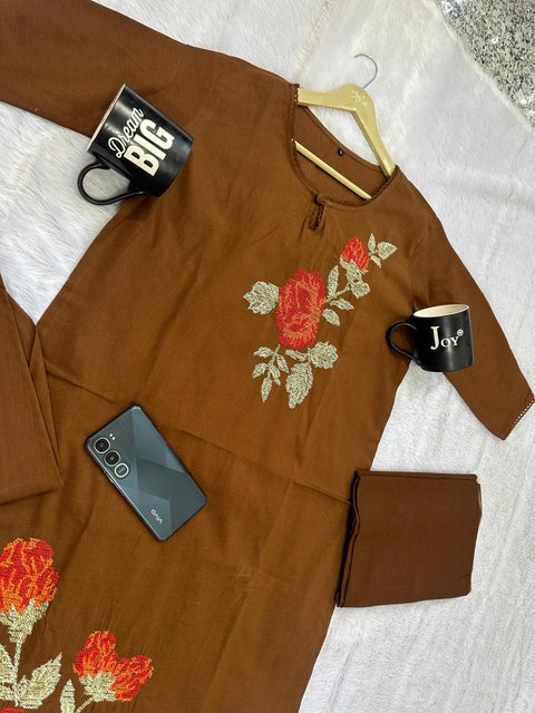 New Super Hit design Kurti with plazzo with dupatta