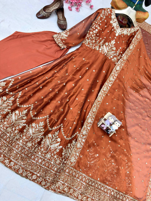 NEW DESIGNER ANARKALI GOWN