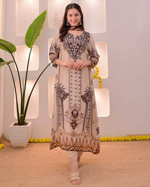 New Arrival  Premium Pakistani Maslin Suit
