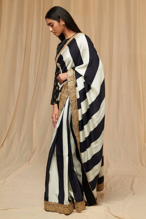 New Superhit DesignGeorgette fabric with Contrast embroidery & sequence work saree