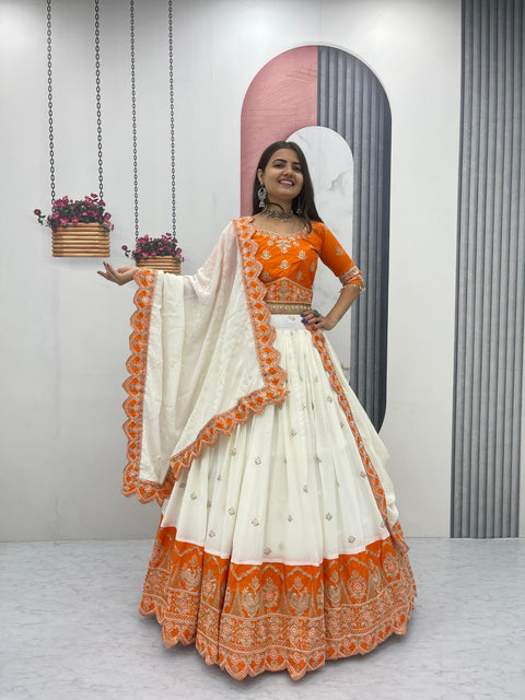 New Wedding Special  Heavy Embroidery Caoding Lehenga Choli