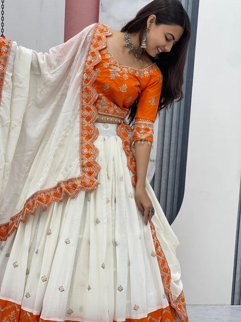 New Wedding Special  Heavy Embroidery Caoding Lehenga Choli