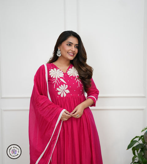 New Beautiful Collection PAIR OF TOP-BOTTOM & DUPATTA