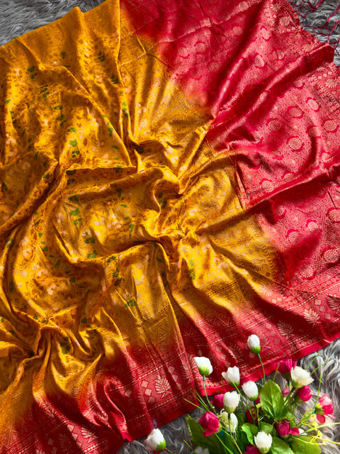 New premium festive and special occasions Banarasi jal design saree