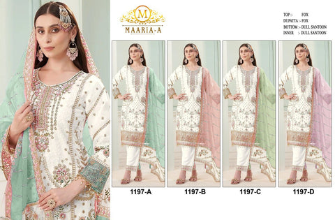 New Multi Thread & Jari With 
 Sequence Embroidery Stich
Khatli Work & Fancy Lace Dress