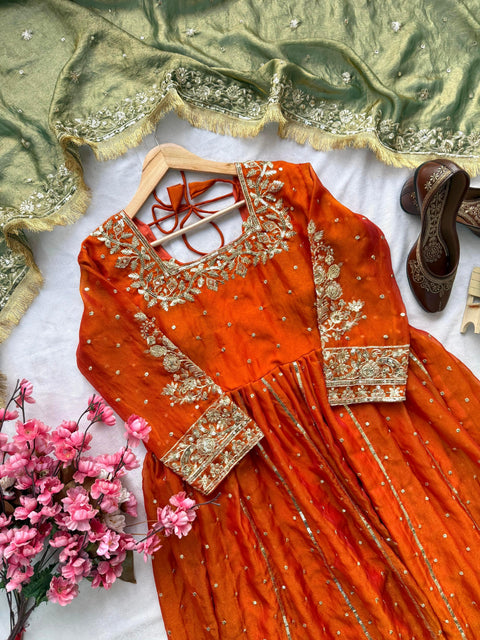 NEW DESIGNER ANARKALI GOWN