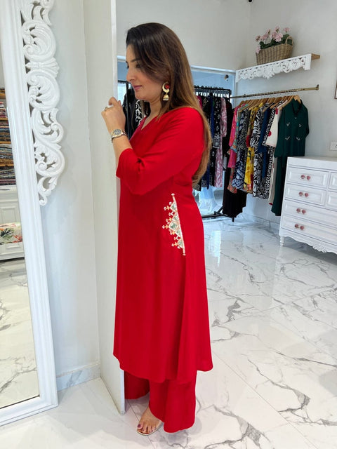 New beautiful Gorgeous ladies Kurti Plazo set
