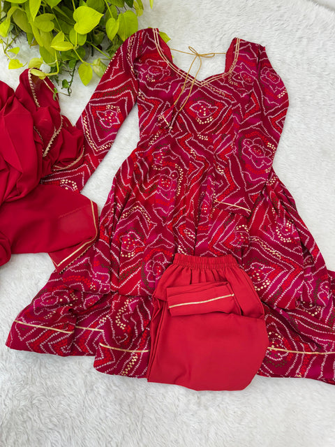 New Party Wear Look Pure Viscos Reyon Gown