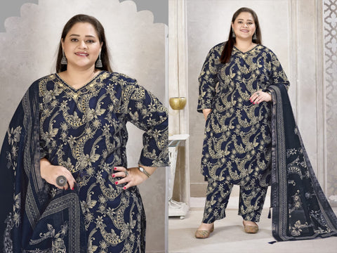 New Premium Lichi Viscose Export Quality With Handwork Top with Duppata