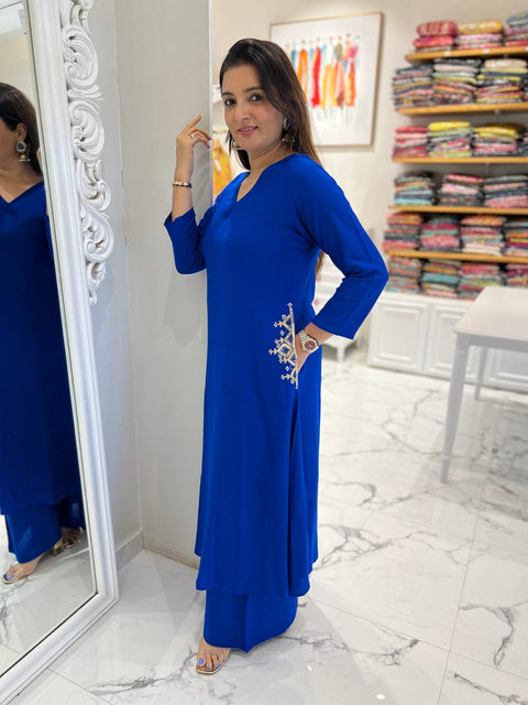 New beautiful Gorgeous ladies Kurti Plazo set