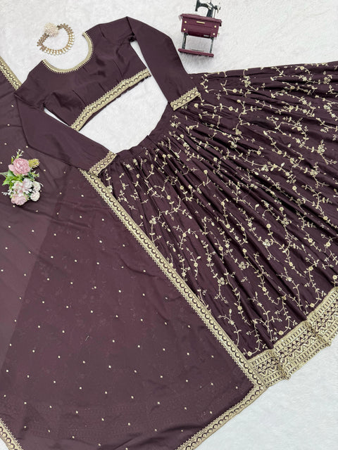 New Premium Designer Wear Heavy Boutique Collection LEHENGA