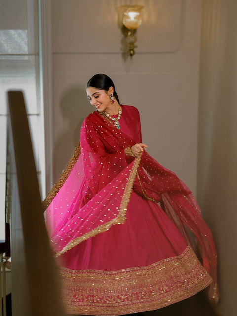 New PREMIUM READYMADE ANARKALI
SUIT SET