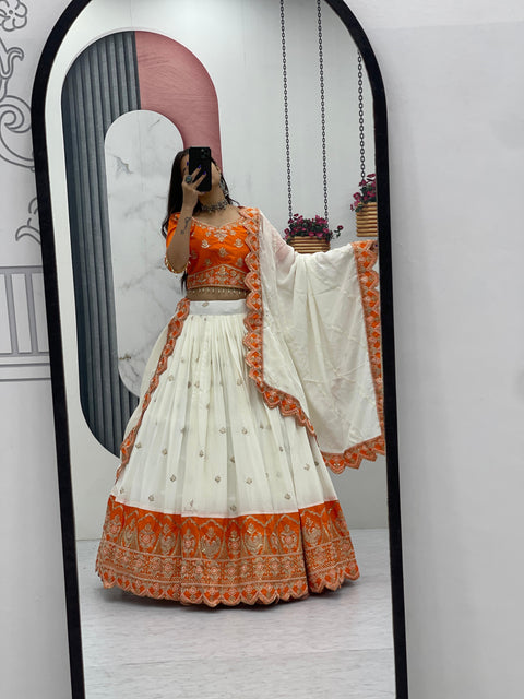 New Wedding Special  Heavy Embroidery Caoding Lehenga Choli