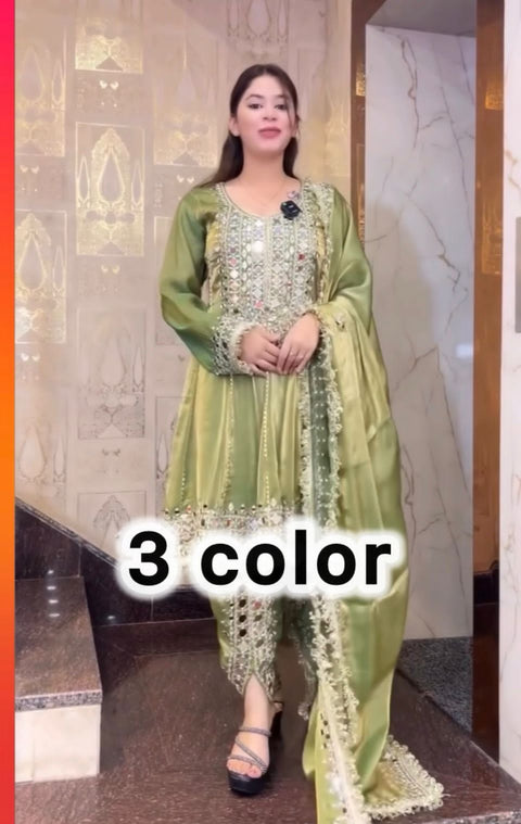 NEW DeSIGNER PARTY WEAR LOOK  TOP WITH DHOTI