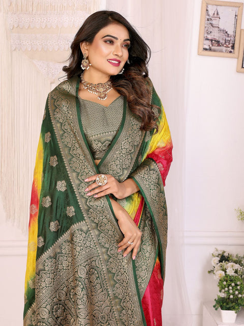 New Premium Soft Satin Silk Saree