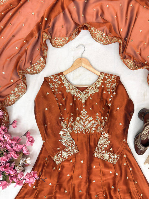 NEW DESIGNER ANARKALI GOWN