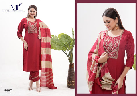 New Premium Vertical Silk Heavy sequence embroidery Full stiched Dress