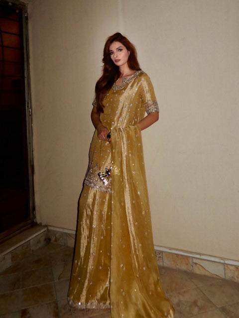 NEWLY LAUNCHED GMY SILK KURTI & PLAZZO SET
