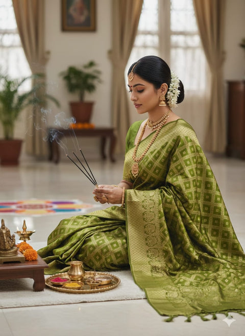 NEW ARRIVALSBEAUTIFUL SOFT BANARASI SILK SAREE