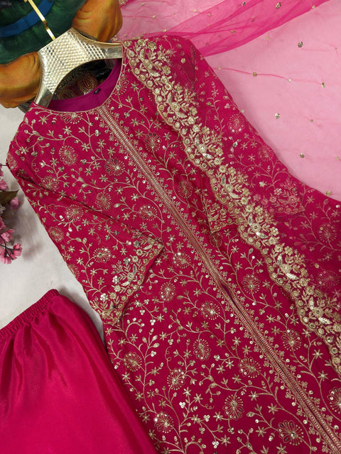 NEW DESIGNER CHINNON SILK SUIT