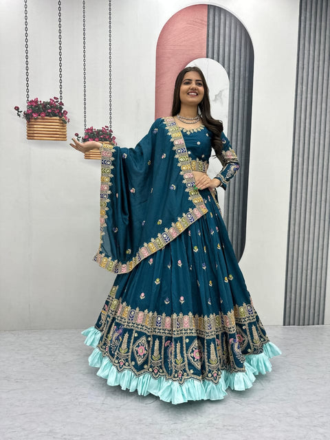 New Festival Heavy Embroidery Coading Lehenga Choli