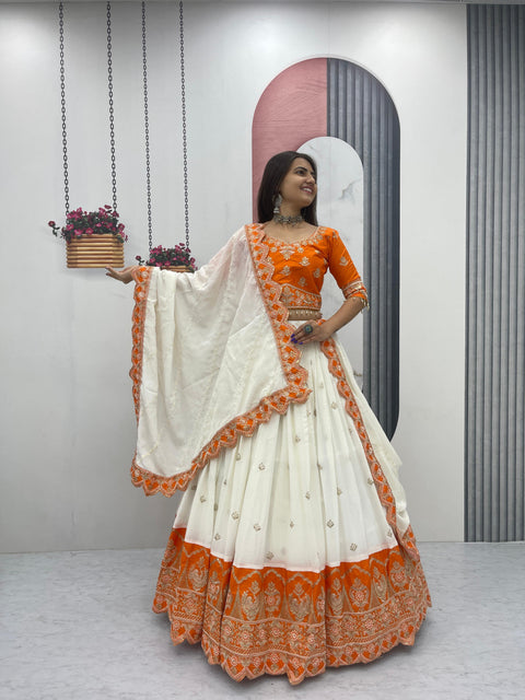 New Wedding Special  Heavy Embroidery Caoding Lehenga Choli
