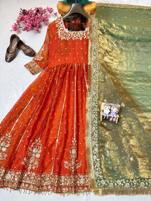 NEW DESIGNER ANARKALI GOWN