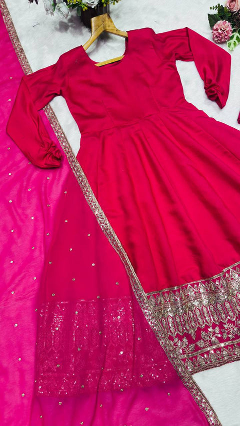 New PREMIUM READYMADE ANARKALI
SUIT SET