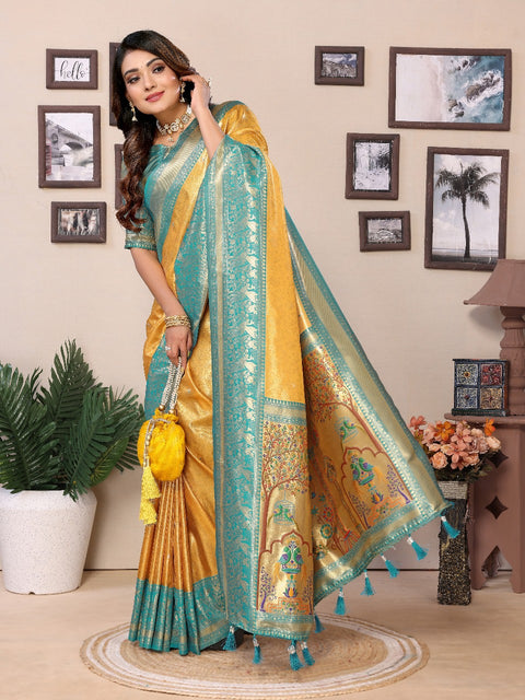 New premium pure banarasi tissue silk  sarees