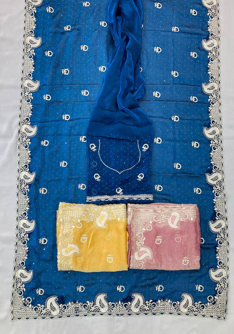 New Launch Party Wear Soft  Fendy Satin silk Saree
