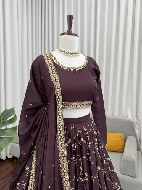 New Premium Designer Wear Heavy Boutique Collection LEHENGA