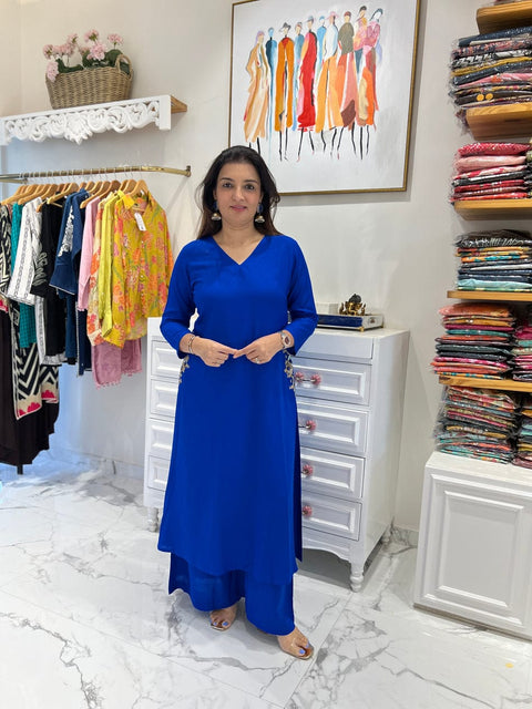New beautiful Gorgeous ladies Kurti Plazo set