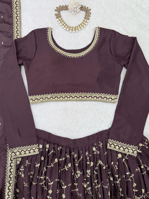 New Premium Designer Wear Heavy Boutique Collection LEHENGA