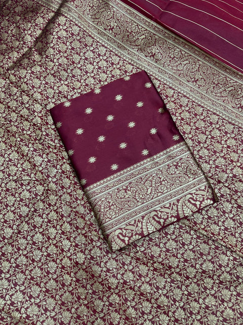New Lounching Beautiful Art Silk Jacquard Border Saree